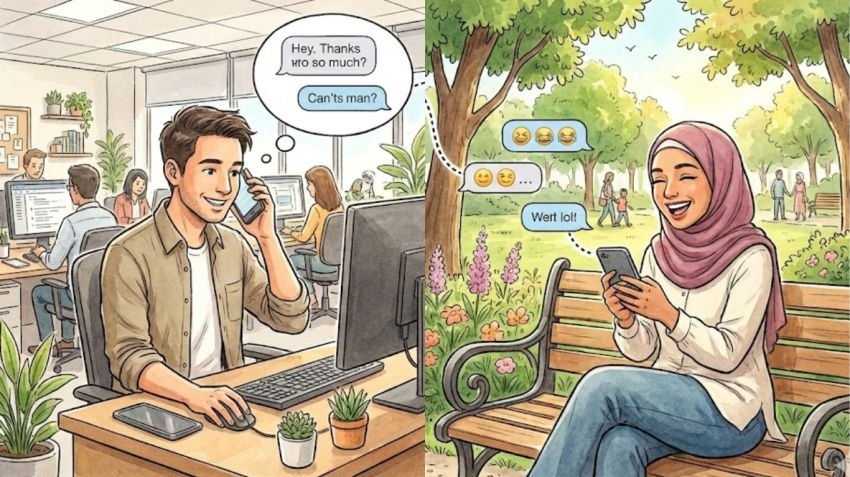 Chatting dengan Lawan Jenis Bisa Haram? Begini Penjelasannya Menurut Islam!