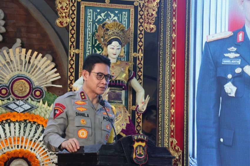 Kapolda Bali Pimpin Sertijab Wakapolda dan Kapolres, Tekankan Integritas dan Penguatan Kinerja