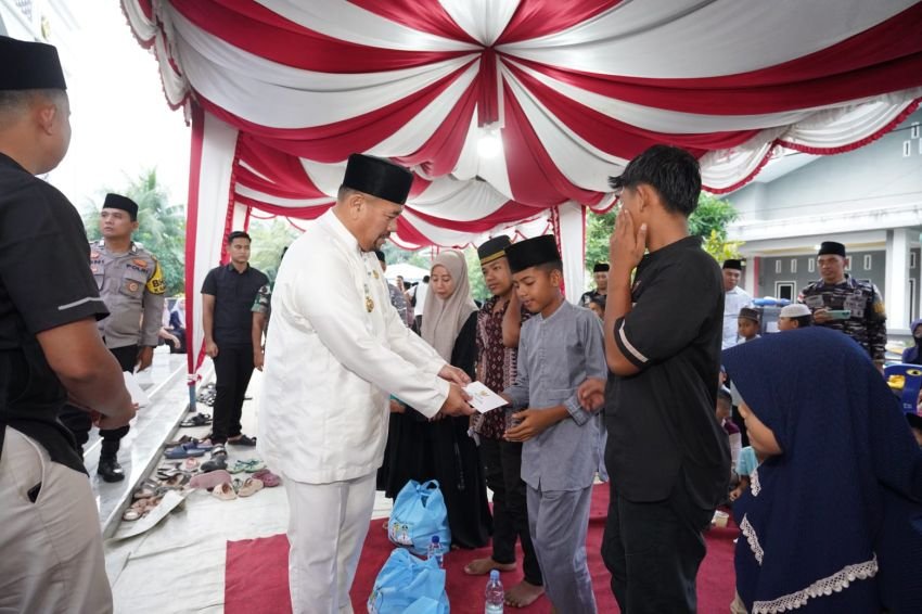 Safari Ramadan V, Bupati Batu Bara Ajak Masyarakat Tingkatkan Keimanan dan Kepedulian Sosial