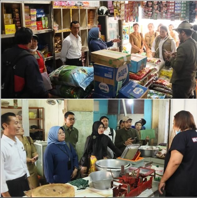 Satgas Saber Pangan Polda Bali Gelar Sidak Pasar dan Distributor, Pastikan Harga 14 Bapoting Stabil Jelang HBK