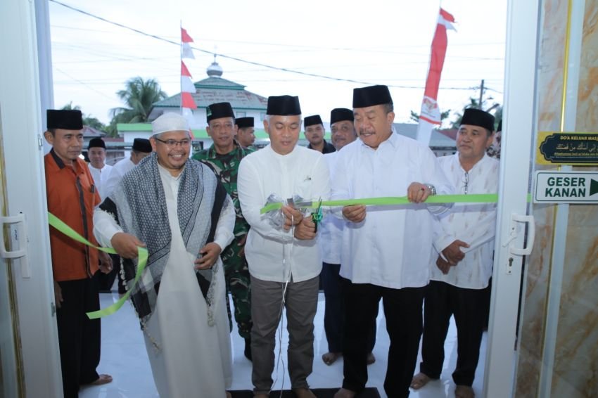 Bupati Asahan Resmikan Masjid Al-Ikhlas Kelurahan Mutiara Dalam Rangkaian Safari Ramadhan  Khusus 1447 H