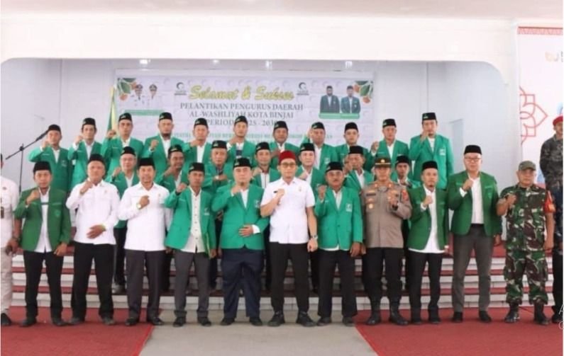 Pelantikan Pengurus Al-Washliyah Kota Binjai 2025&ndash;2030: Dorong Generasi Muda, Kerukunan, dan Kontribusi Nyata bagi Masyarakat