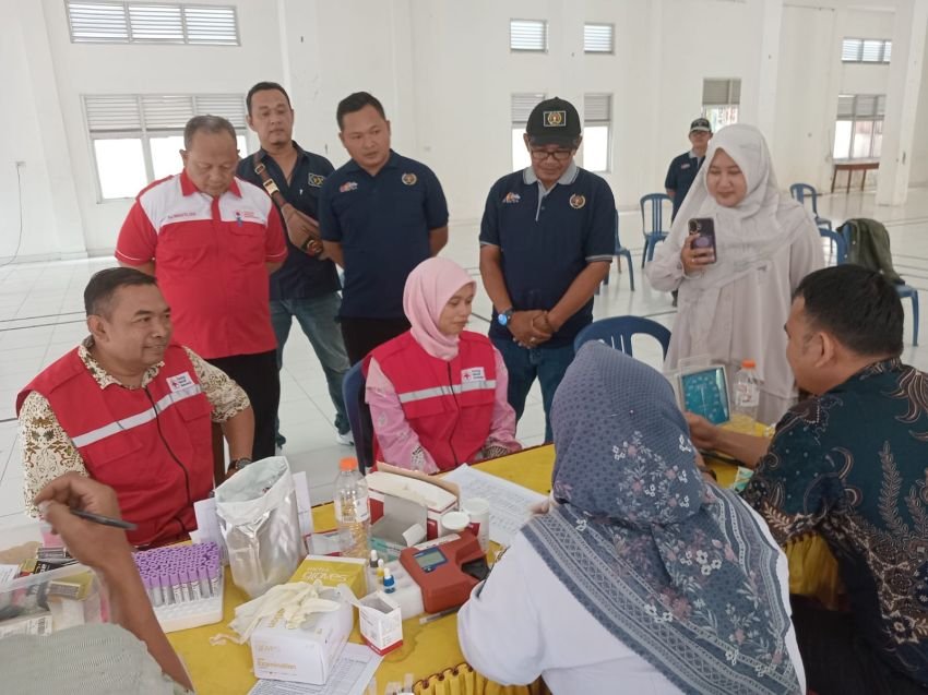Karang Taruna Sukoharjo dan PWI Gelar Donor Darah Gratis Jelang Ramadan 2026