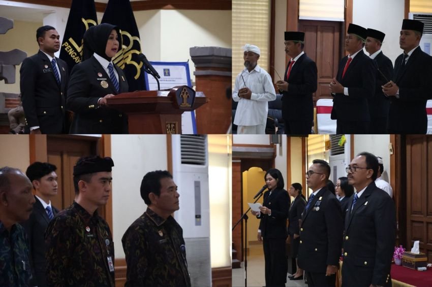 Kanwil Kemenkumham Bali Lantik PPNS dan Anggota MPDN, Perkuat Perlindungan Hukum Masyarakat