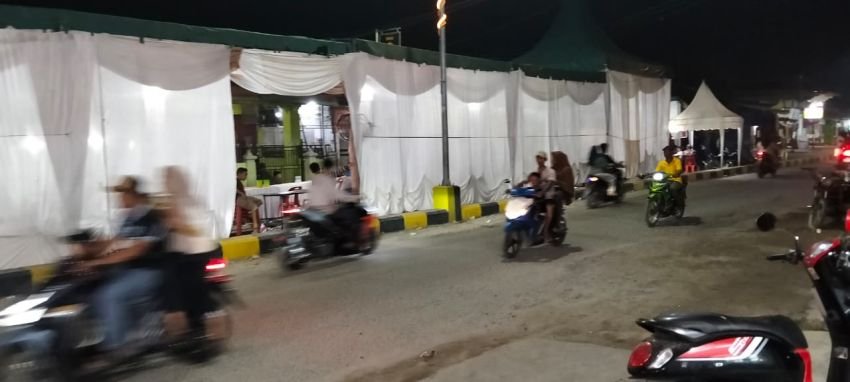Jalan Merdeka Tanjung Tiram Ditutup untuk Pesta, Dugaan Pelanggaran Aturan Mencuat