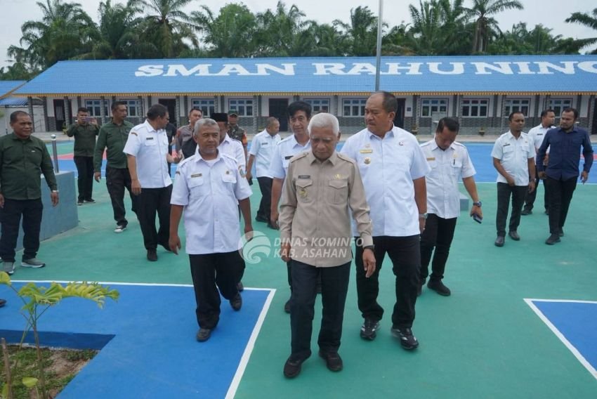 Wakil Gubernur Sumut Bersama Bupati Asahan Tinjau Kesiapan SMAN Rahuning: Pastikan Sekolah Siap Operasional dan Berikan Akses Pendidikan yang Merata