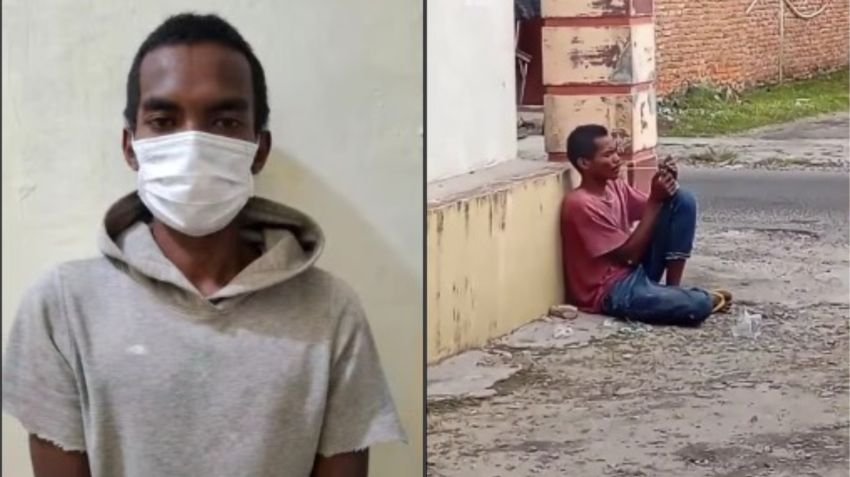Viral di Medsos, Pria Asyik Isap Sabu di Halaman Warga Binjai Ditahan Polisi