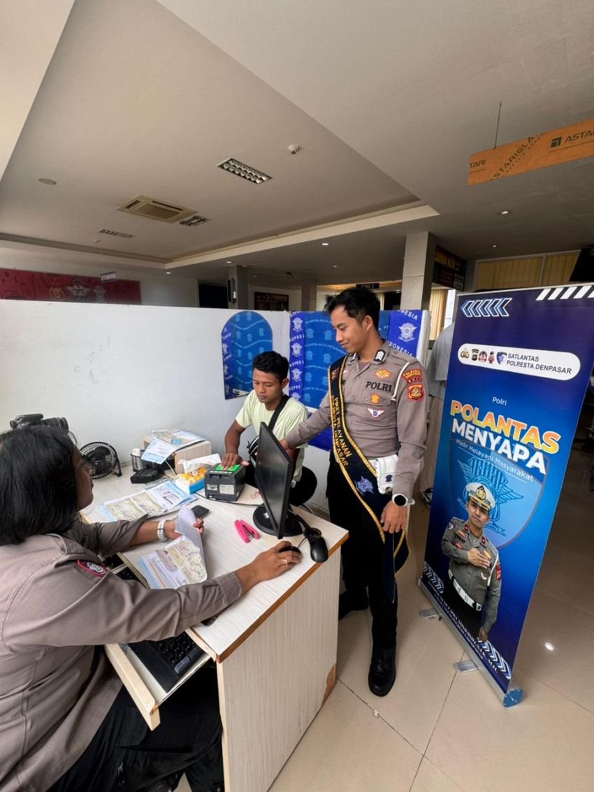 Satpas SIM Denpasar Jadi Contoh Pelayanan Publik yang Cepat, Tertib, dan Humanis
