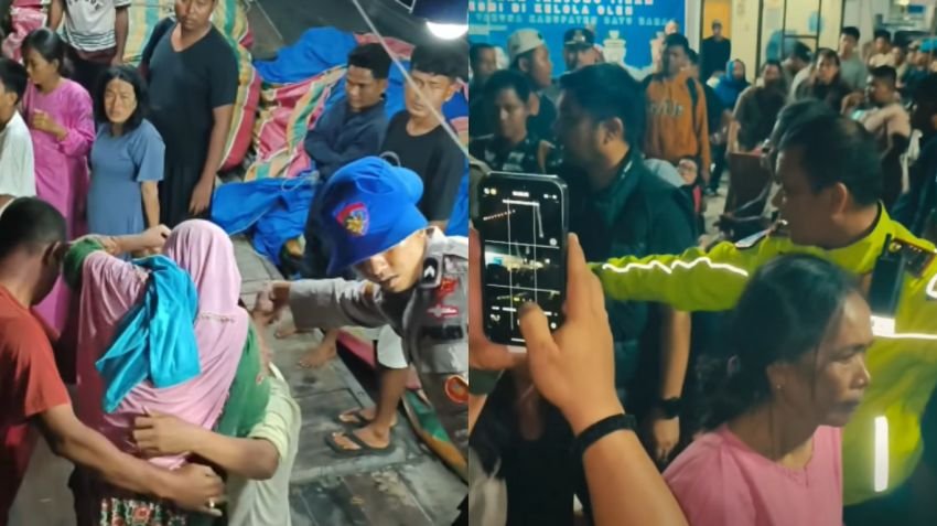 Mencekam! Kapal Tenggelam, Tim Gabungan Selamatkan Puluhan Wisatawan Terdampar di Pulau Salah Namo