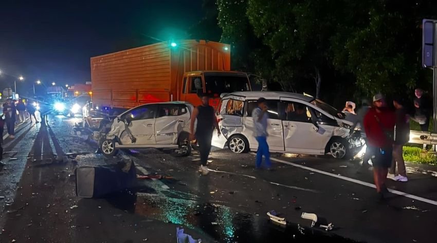 Tabrakan Beruntun 10 Kendaraan di Tol Cipularang, 2 Tewas dan 4 Luka Berat