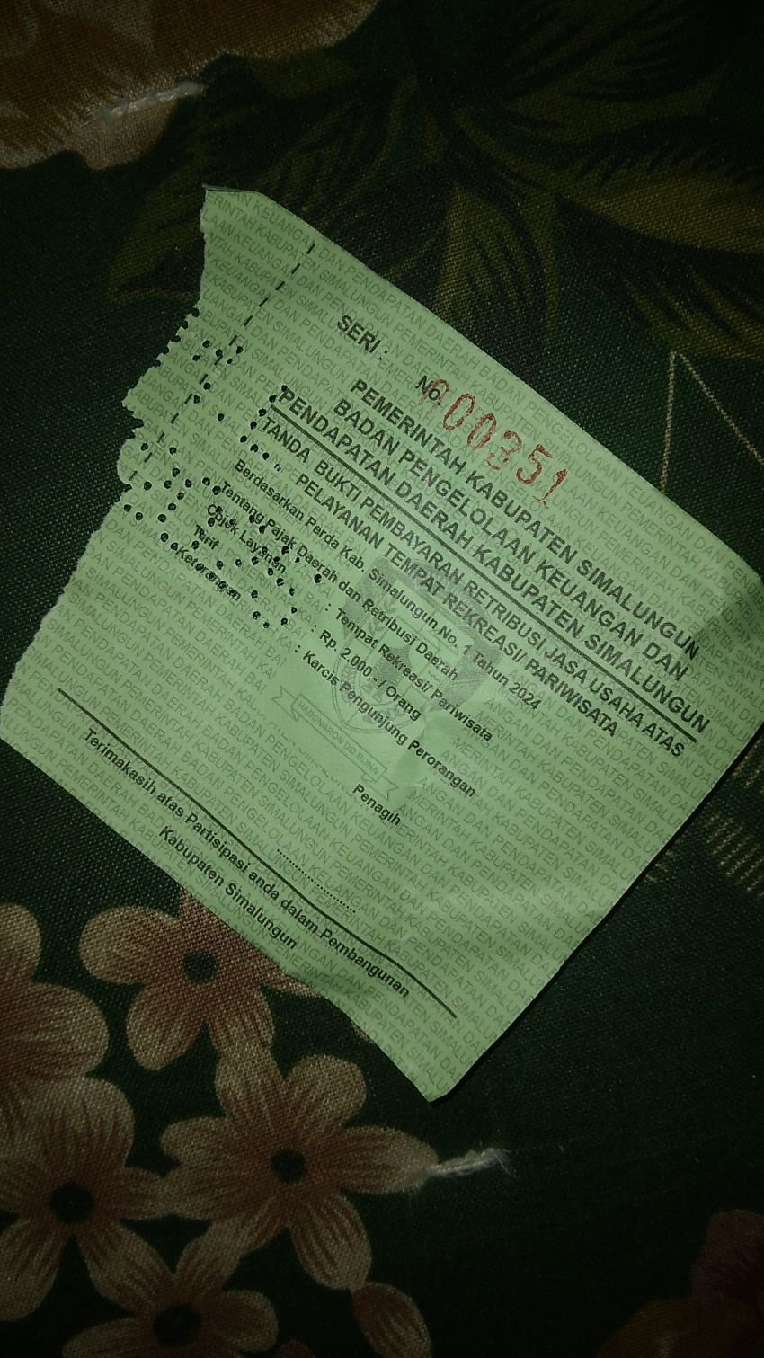 Seperti Preman: Tanpa Berkontribusi, Pemkab Simalungun Pungut Retribusi di Objek Wisata Sungai Lobang