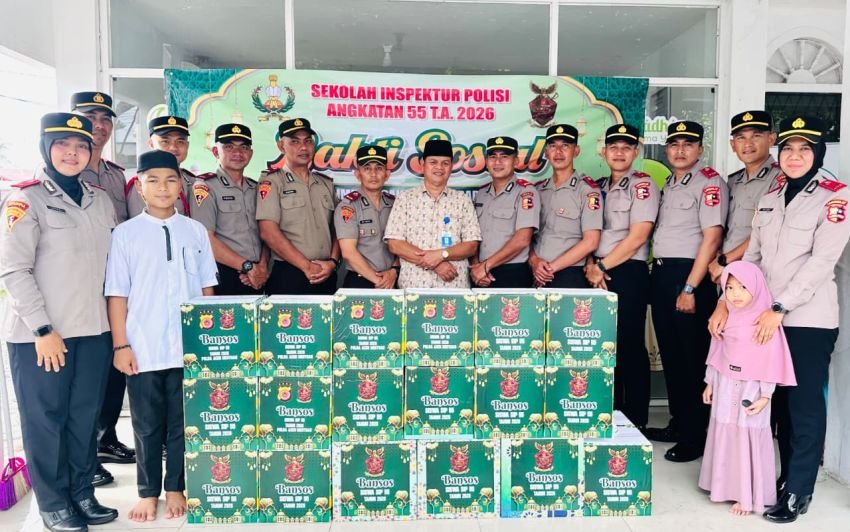 Wujud Kepedulian Polri: Siswa SIP Polda Aceh Gelar Bakti Sosial, Salurkan Bantuan untuk Anak Yatim di Banda Aceh