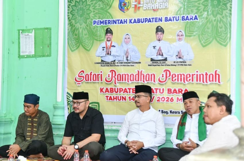 Safari Ramadan ke-11, Pemkab Batu Bara Pererat Silaturahmi dengan Masyarakat Desa Simpang Gambus