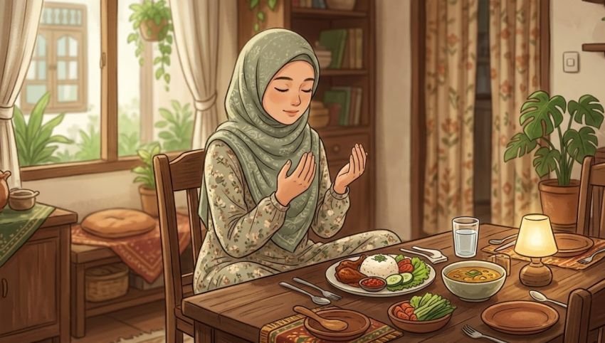 Doa Sebelum Makan Cukup &ldquo;Bismillah&rdquo;, Ini Penjelasan Hadits Shahih