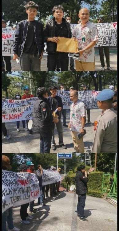 Mahasiswa Desak Kementerian Kehutanan Tindak PT NSHE yang Diduga Serobot Lahan Hutan