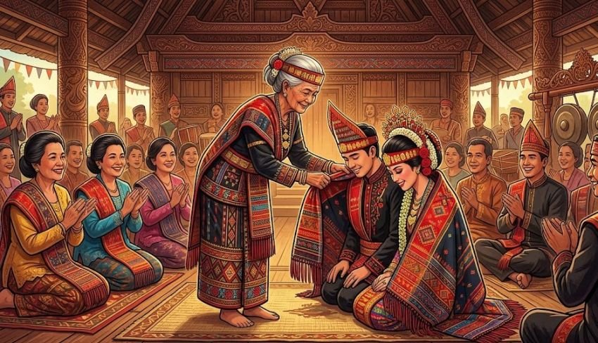 Tradisi Mangulosi Jadi Simbol Kasih Sayang dalam Siklus Hidup Masyarakat Batak