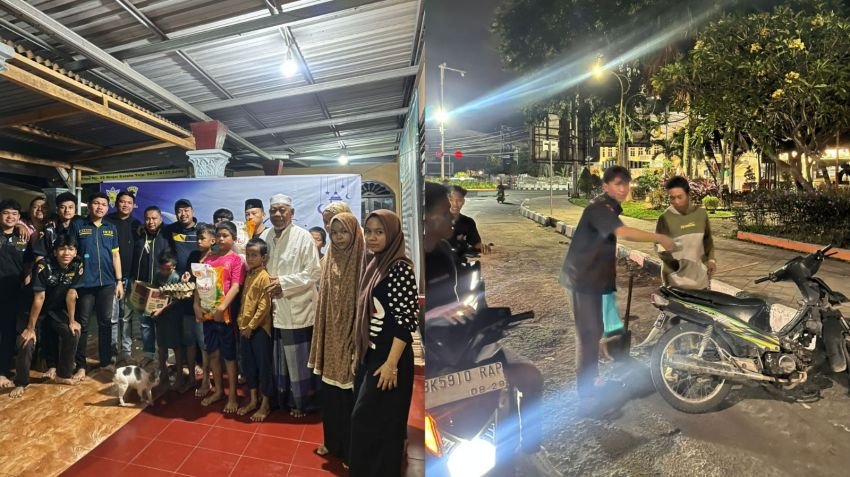 SATMA AMPI Kota Binjai Gelar Sahur On The Road, Serahkan Bantuan untuk Anak Panti Asuhan dan Warga Kurang Mampu