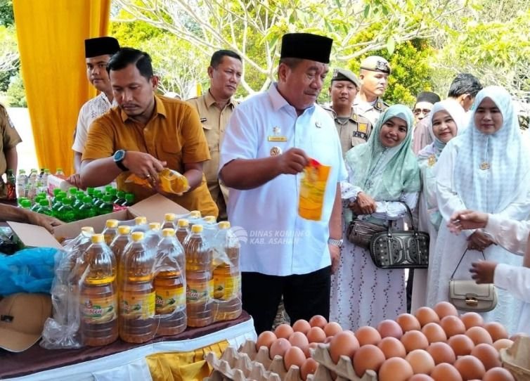 Harga Stabil, Kebutuhan Pokok Terjangkau: Pemkab Asahan Gelar Pasar Murah di 6 Titik