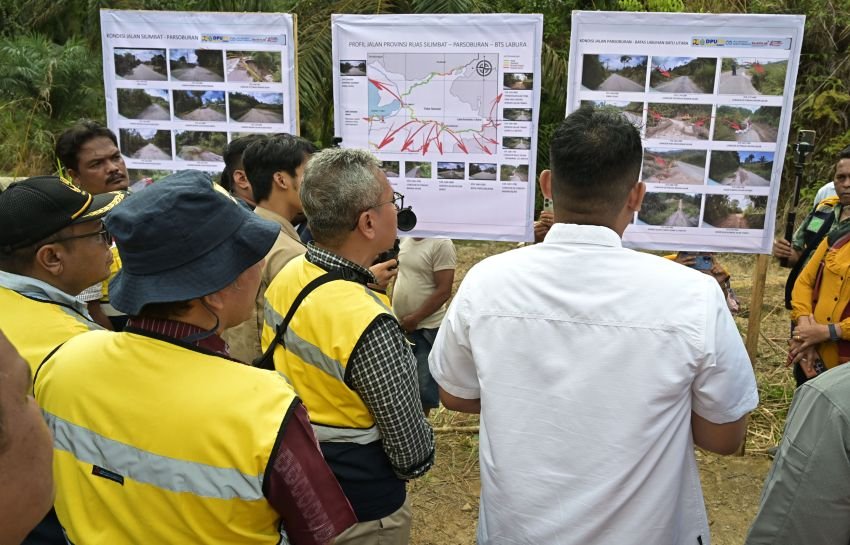 Pemprov Sumut Segera Mulai Perbaiki Dua Ruas Jalan Penghubung Toba-Labura, Tingkatkan Perekonomian dan Mobilitas