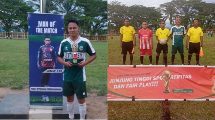Duel Keras dan Penuh Kartu Kuning, GLS FC Singkirkan Hutapadang FC dengan Skor 2-1