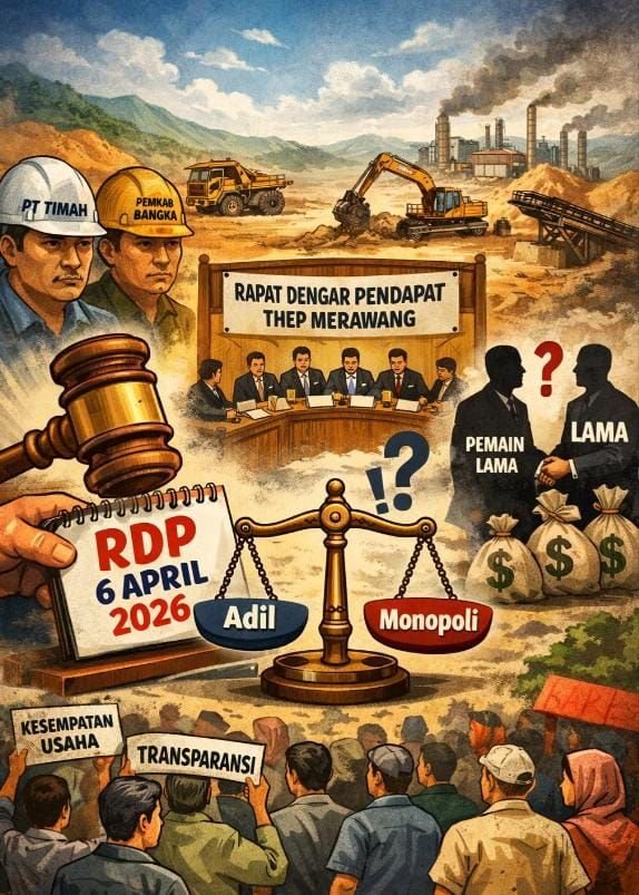 Polemik Pertambangan Merawang, Publik Harap RDP Buka Ruang Adil untuk Semua Pemangku Kepentingan