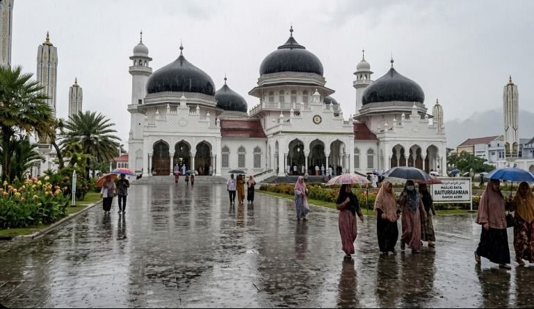 Sebagian Wilayah Aceh Diguyur Hujan Ringan, Banda Aceh dan Sabang Cerah