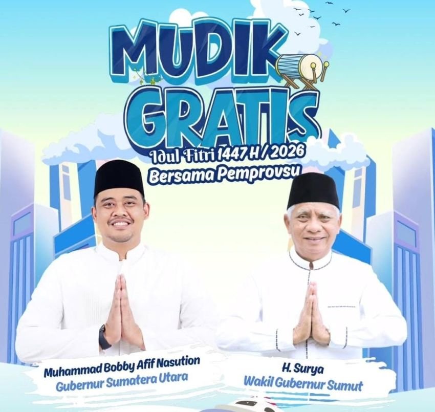 Daftar Sekarang! Pemprov Sumut Buka Mudik Gratis Lebaran 1447 H/2026: Ini Jadwal, Rute, dan Syarat Lengkapnya