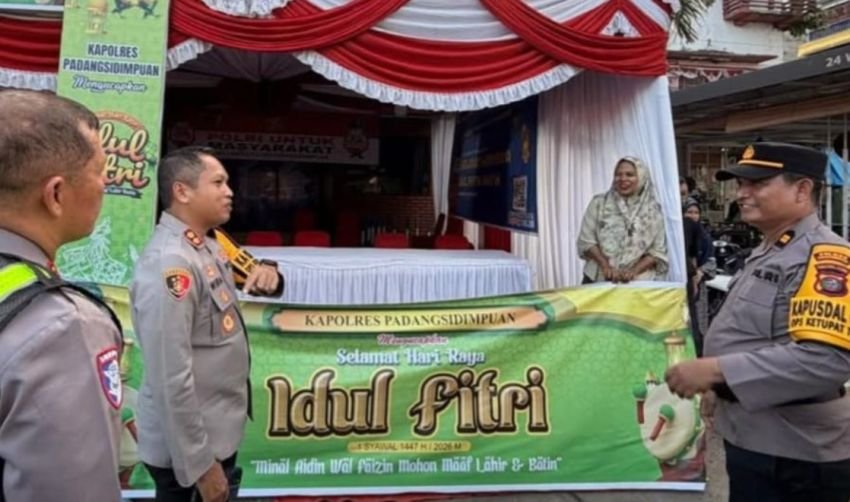 Kapolres Padangsidimpuan Cek Kesiapan Pospam Operasi Ketupat Toba 2026 Jelang Mudik Lebaran