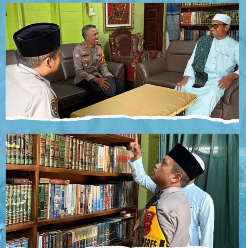 Kunjungi Imam Besar Al-Abror, Kapolres Padangsidimpuan Bangun Sinergi dengan Ulama