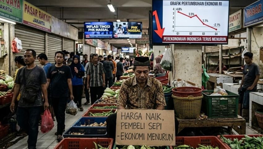 Survei LPEM UI: 48% Ekonom Menilai Perekonomian Indonesia Terus Memburuk
