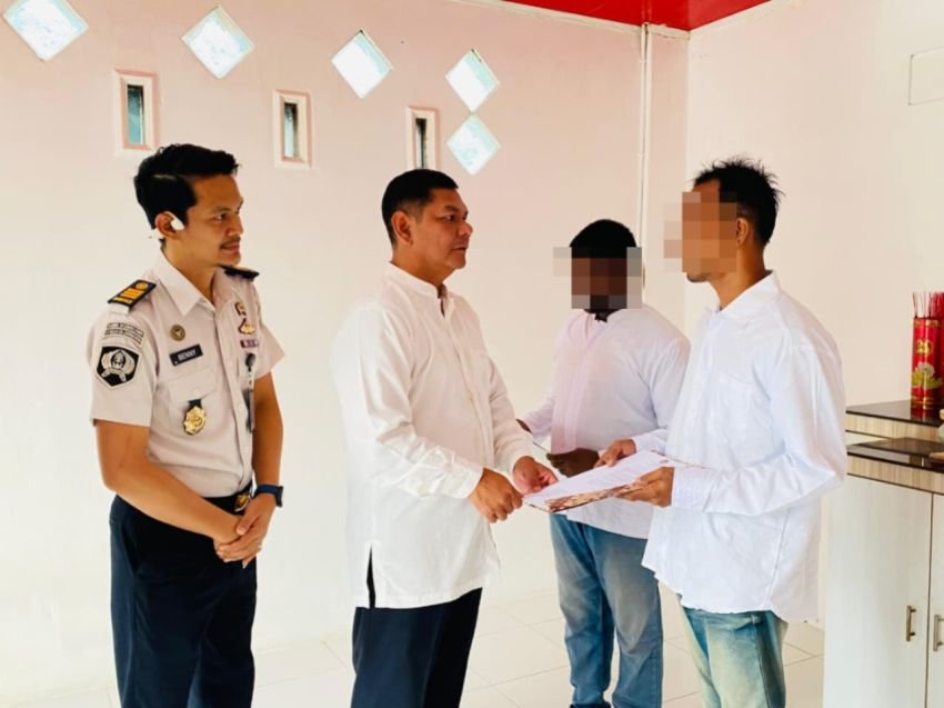 Remisi Nyepi di Lapas Labuhan Ruku: Dua Warga Binaan Dapat Pengurangan Masa Hukuman