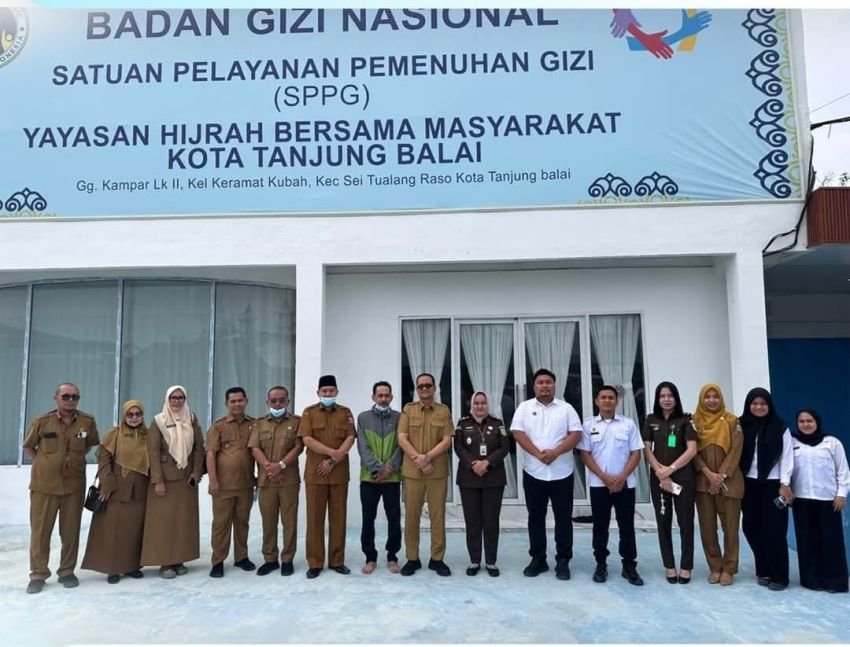 Monitoring Dapur SPPG, Wakil Wali Kota Tanjungbalai: Tingkatkan Standar Kebersihan dan Kandungan Pemenuhan Gizi Pada Menu