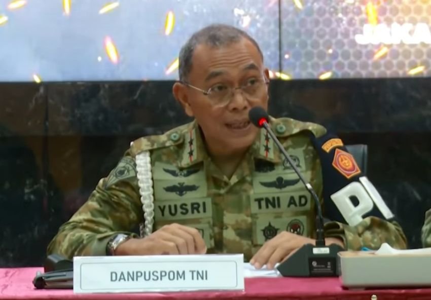 Puspom TNI Ungkap Dua Anggota Bais TNI Sebagai Eksekutor Penyiraman Air Keras Andrie Yunus, Selidiki Dalang dan Motifnya