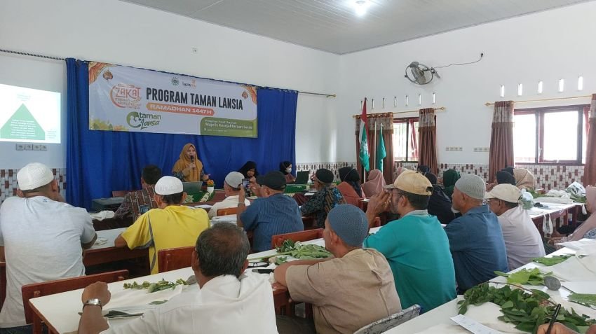 Kolaborasi LazisMu dan &lsquo;Aisyiyah Hadirkan Taman Lansia Ramadan di Aceh Tamiang