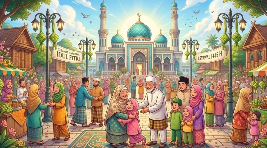 7 Kebiasaan Rasulullah SAW yang Patut Kita Teladani di Hari Raya Idul Fitri