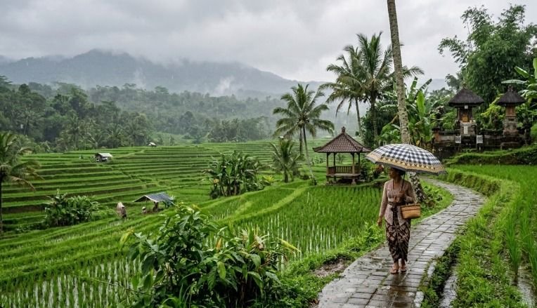 Sebagian Besar Wilayah Bali Diprakirakan Hujan Ringan Hari Ini