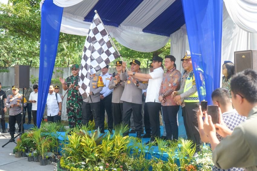 Kapolda Sumut dan Wali Kota Medan Lepas Mudik Gratis Presisi 2026, Pastikan Perjalanan Lancar dan Aman