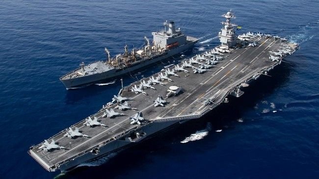 Bantah Angkatan Laut Telah Lumpuh, Iran Tantang Trump: Kalau Berani, Kirim Kapal Perang ke Perairan Teluk Persia!