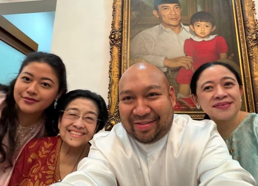Didit Prabowo Rayakan Ulang Tahun dan Silaturahmi Idulfitri dengan Megawati dan SBY