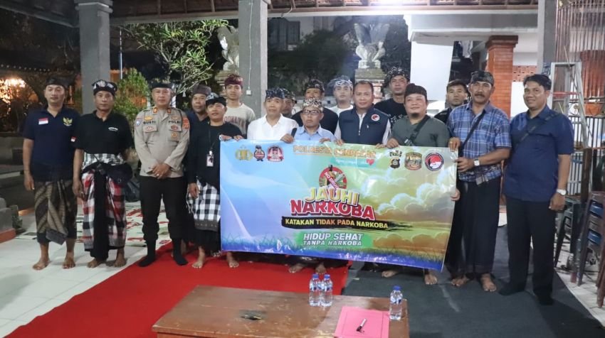 Sat Narkoba Polresta Denpasar Edukasi Masyarakat tentang Bahaya Narkoba di Sumerta Kelod
