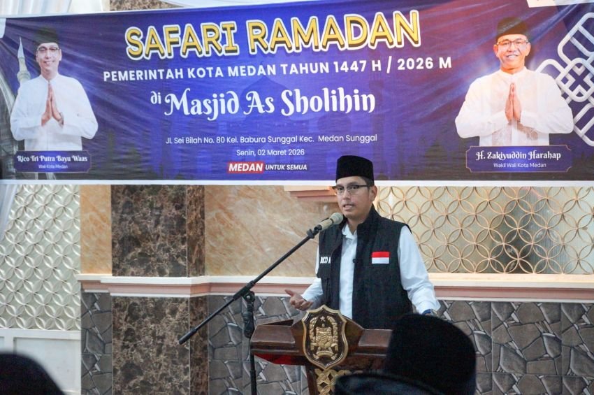 Masjid dan Gereja Hidup Harmonis, Rico Waas Sebut Inilah Fondasi Kota Medan