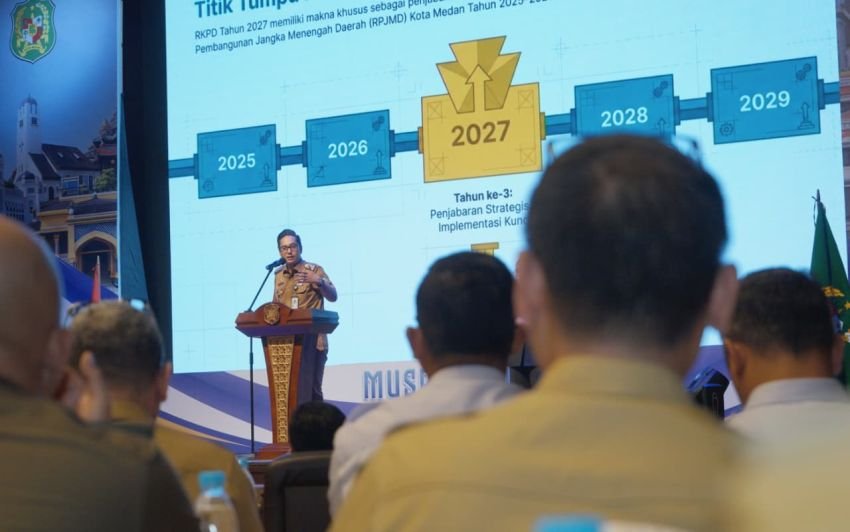 Wali Kota Medan Buka Musrenbang RKPD 2027, Targetkan Peningkatan Ekonomi dan Kesejahteraan Masyarakat