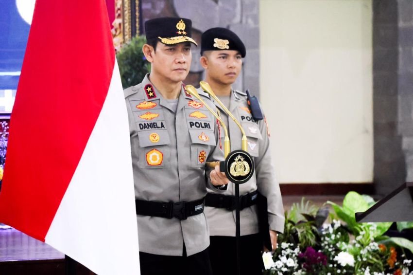 Kapolda Bali Pimpin Sertijab Karo SDM dan Dirintelkam, Tegaskan Penguatan Organisasi
