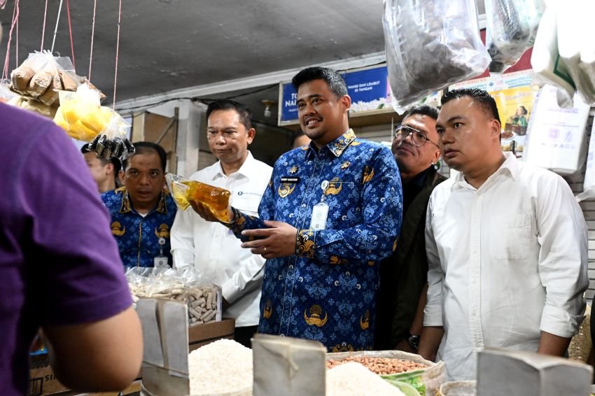 Gubernur Bobby Nasution Pantau Stabilisasi Harga Pangan di Medan, Pastikan Tidak Ada Lonjakan Menjelang Lebaran