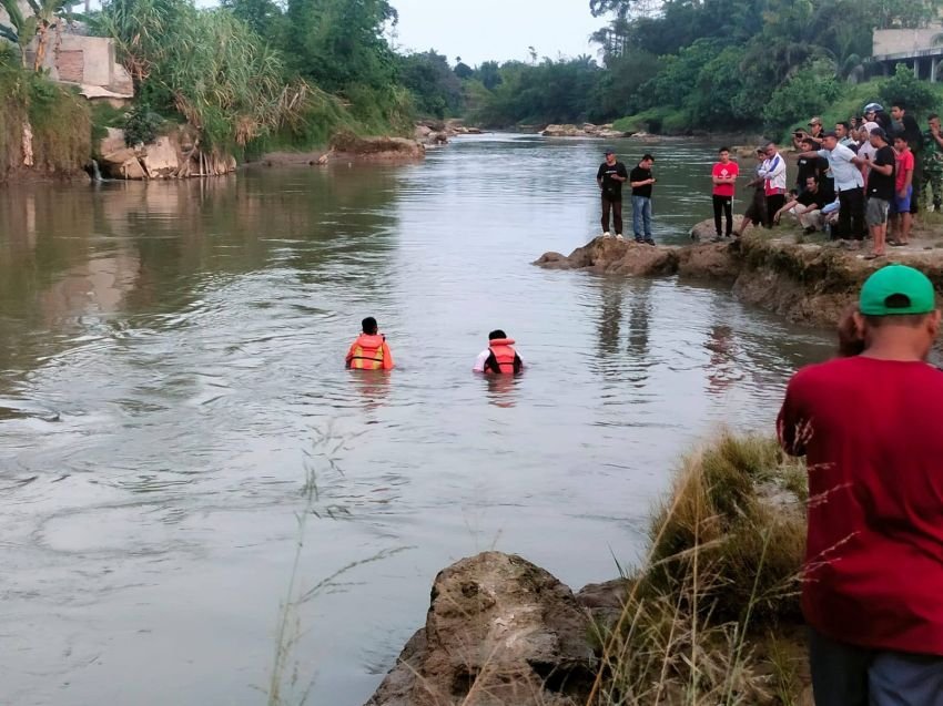 2 Bocah Hanyut di Sungai Silau Asahan, Tim SAR Masih Lakukan Pencarian