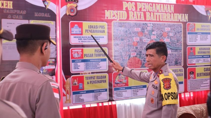 Kapolda Aceh Pastikan Kesiapan Personel di Pos Pelayanan Operasi Ketupat Seulawah 2026 Demi Kelancaran Arus Mudik