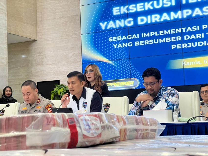 Dittipidsiber Bareskrim Blokir Rp 1,6 Miliar dari 40 Rekening Judi Online
