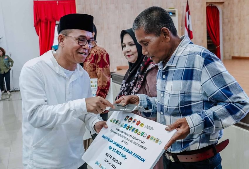 Duka dan Harapan Warga Medan: Rumah Hanyut dan Atap Roboh, Bantuan Pemerintah Jadi Penolong