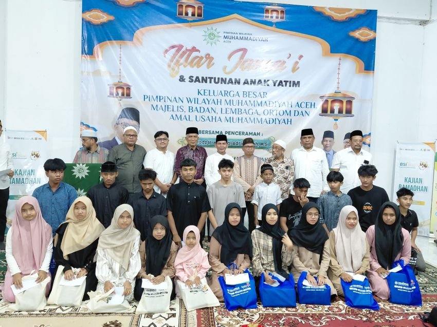 PWM Aceh Gelar Iftar Jama&rsquo;i, Perkuat Silaturahmi Warga Muhammadiyah di Banda Aceh