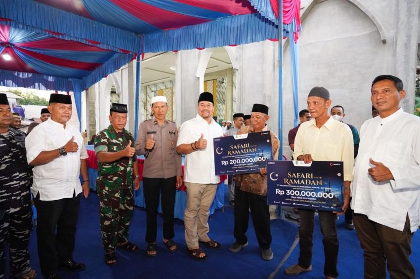 Bupati Batu Bara Safari Ramadhan Bersama PT Inalum di Datuk Tanah Datar